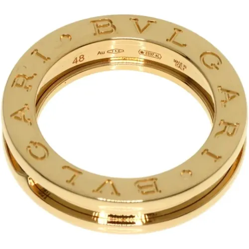 Pre-owned Gold rings , female, Sizes: ONE SIZE - Bvlgari Vintage - Modalova