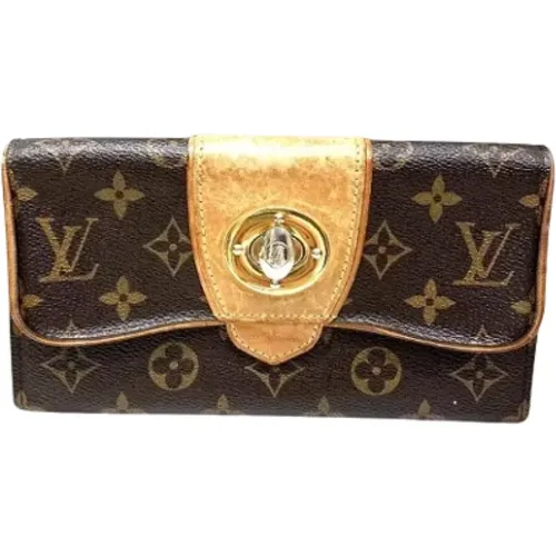 Pre-owned Canvas wallets , female, Sizes: ONE SIZE - Louis Vuitton Vintage - Modalova