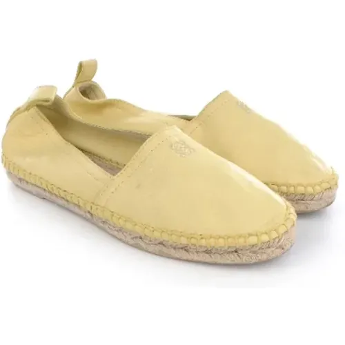 Pre-owned Flats, female, , Size: 7 US Pre-owned Leather flats - Loewe Pre-owned - Modalova