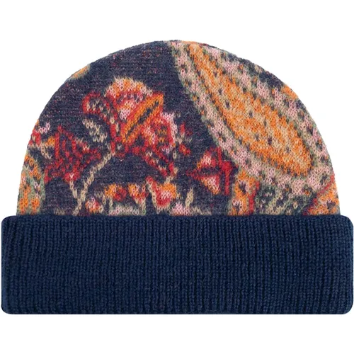 Patterned beanie , female, Sizes: ONE SIZE - ETRO - Modalova