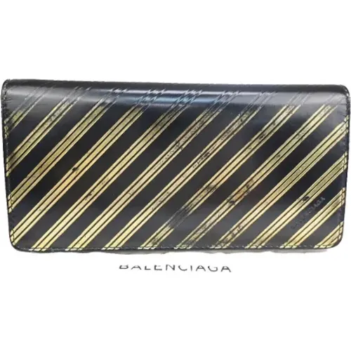 Pre-owned Wallets, female, , Size: ONE SIZE Pre-owned Leather wallets - Balenciaga Vintage - Modalova