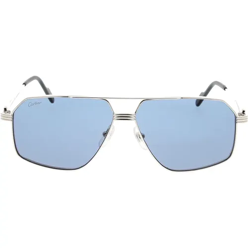 Sunglasses, unisex, , Size: ONE SIZE Stylish Sunglasses - Cartier - Modalova