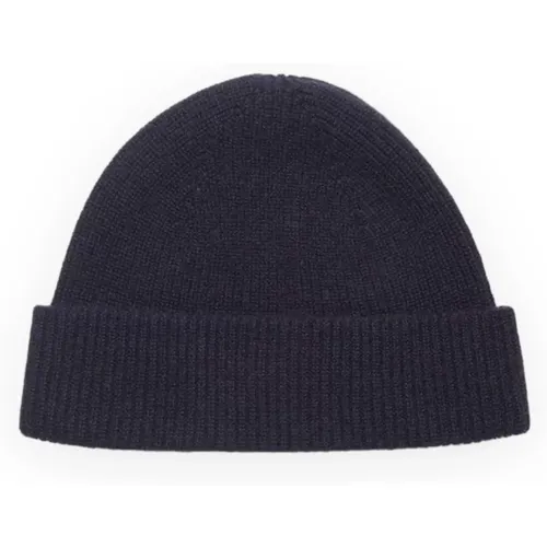 Beanies, male, , Size: ONE SIZE Cashmere Beanie Hat - Ermenegildo Zegna - Modalova