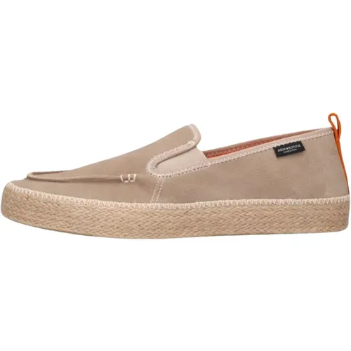 Wildleder Slip On Loafers , Herren, Größe: 42 EU - Scotch & Soda - Modalova