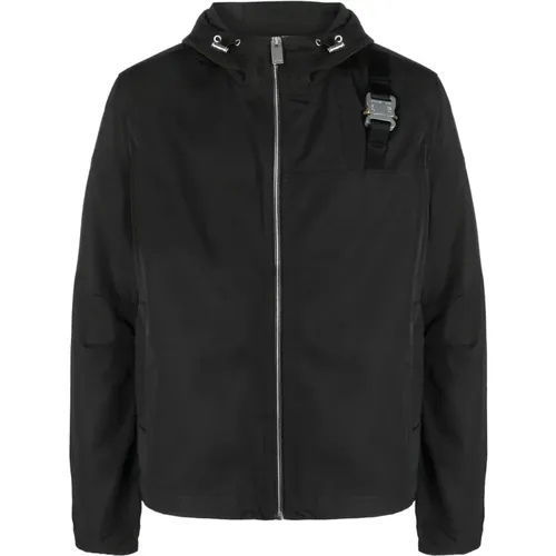 Hooded Jacket with Silver Details , male, Sizes: 2XL - 1017 Alyx 9SM - Modalova