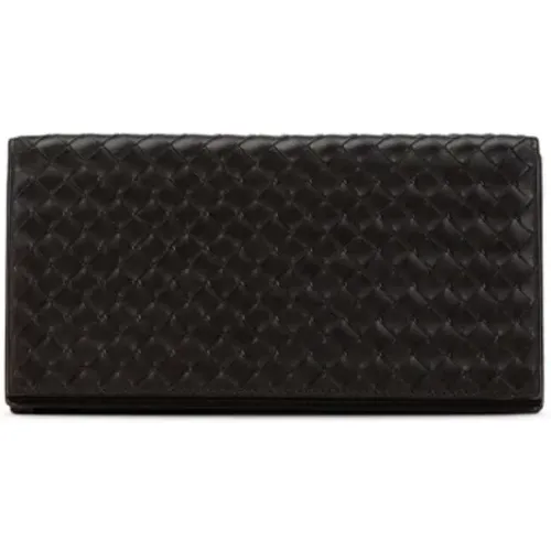 Pre-owned Wallets, female, , Size: ONE SIZE Pre-owned Leather wallets - Bottega Veneta Vintage - Modalova