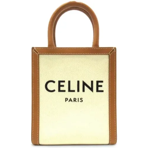 Pre-owned Tote Bags, female, , Size: ONE SIZE Pre-owned Leather celine-bags - Celine Vintage - Modalova