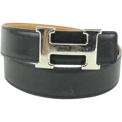 Pre-owned Belts, female, , Size: ONE SIZE Pre-owned Leather belts - Hermès Vintage - Modalova