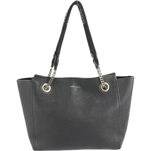 Pre-owned Tote Bags, female, , Size: ONE SIZE Pre-owned Leather totes - Jimmy Choo Pre-owned - Modalova