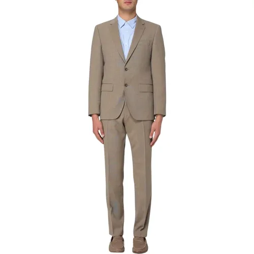 Single Breasted Suits, male, , Size: XL Blue Two-Piece Suit for Men - HUGO - Modalova