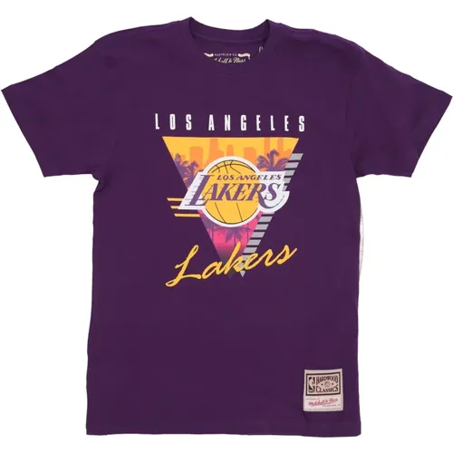 NBA Final Seconds Tee , male, Sizes: M, L, XL - Mitchell & Ness - Modalova