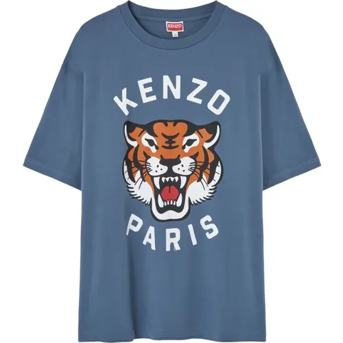 T-Shirts, male, , Size: L Printed T-shirt - Kenzo - Modalova