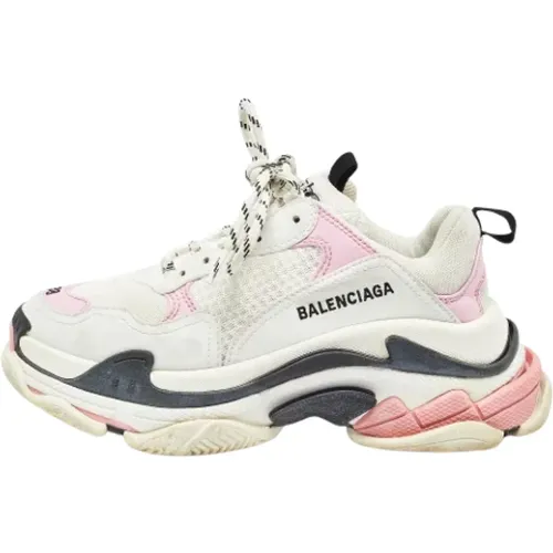 Pre-owned Sneakers, female, , Size: 8 US Pre-owned Mesh sneakers - Balenciaga Vintage - Modalova