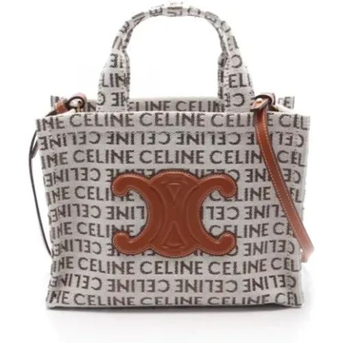 Pre-owned Canvas celine-bags , female, Sizes: ONE SIZE - Celine Vintage - Modalova