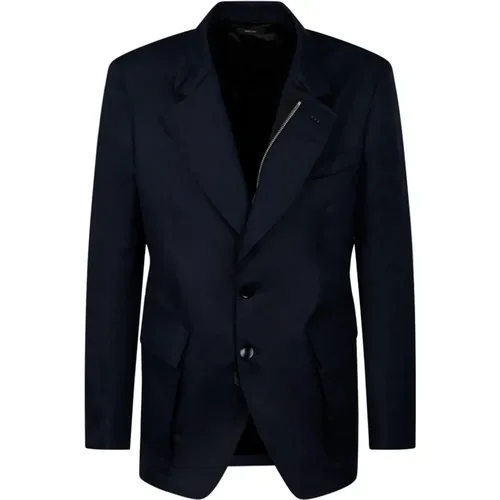 Jackets for Men , male, Sizes: XL, L - Tom Ford - Modalova
