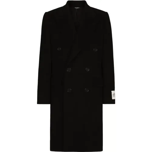 Coats by Dolce Gabbana , male, Sizes: S, XL - Dolce & Gabbana - Modalova