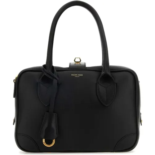 Stylish Leather Handbag , female, Sizes: ONE SIZE - Golden Goose - Modalova