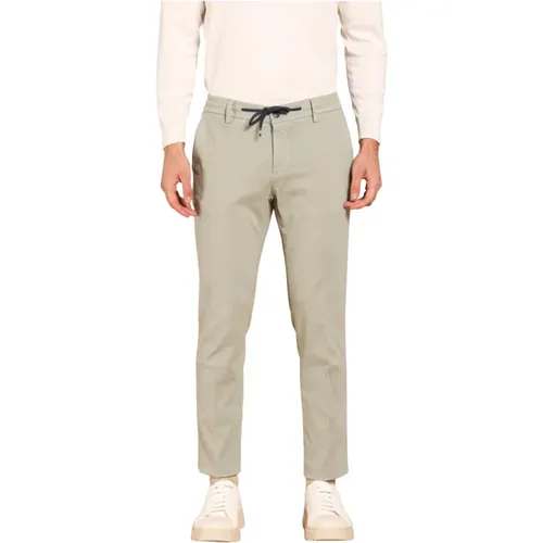 Slim Fit Jogger Chino Hose , Herren, Größe: 3XL - Mason's - Modalova