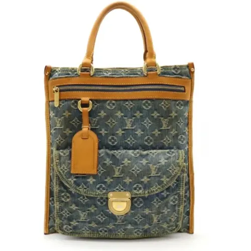 Pre-owned Tote Bags, unisex, , Size: ONE SIZE Pre-owned Canvas handbags - Louis Vuitton Vintage - Modalova