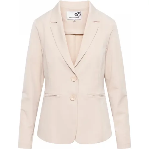 Reiseblazer mit Paspeltasche , Damen, Größe: M - &Co Woman - Modalova