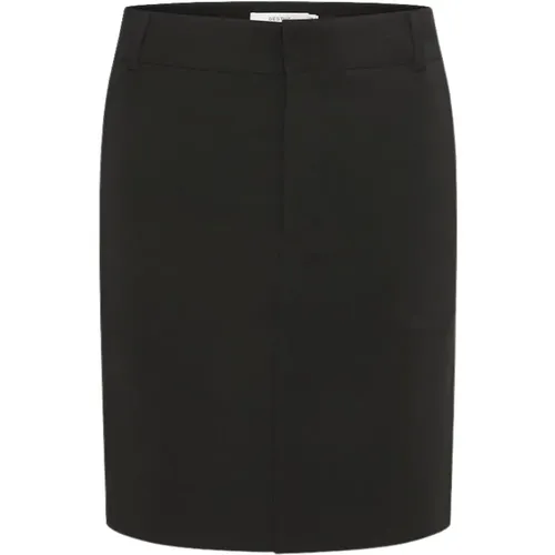 JoelleGZ Midwaist Skirt , female, Sizes: 2XS, L, XL, 2XL, S, XS, M - Gestuz - Modalova