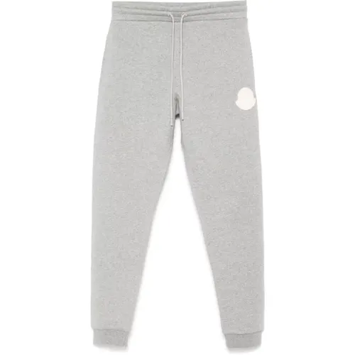 Cuffed Cotton Joggers in Grau - Moncler - Modalova