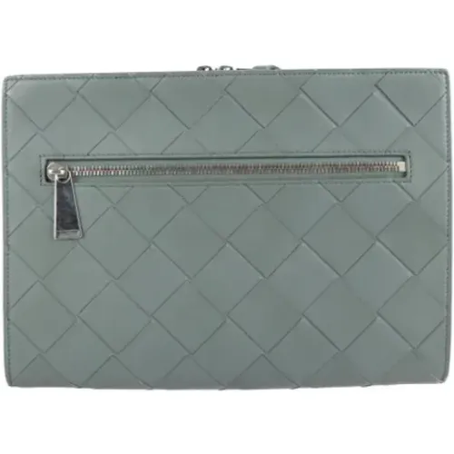 Pre-owned Clutches, female, , Size: ONE SIZE Pre-owned Leather Bottega Veneta Clutch - Bottega Veneta Vintage - Modalova