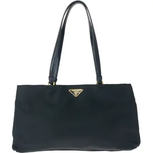 Pre-owned Tote Bags, female, , Size: ONE SIZE Pre-owned Canvas prada-bags - Prada Vintage - Modalova