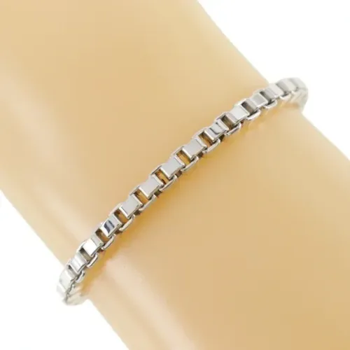 Pre-owned Jewellery, female, , Size: ONE SIZE Pre-owned Silver bracelets - Tiffany & Co. Pre-owned - Modalova