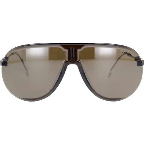 Unique Rimless Sunglasses with Mask Lens , unisex, Sizes: ONE SIZE - Carrera - Modalova