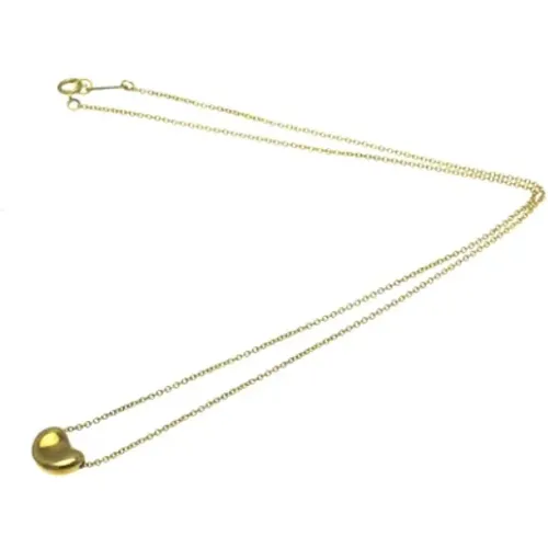 Pre-owned Jewellery, female, , Size: ONE SIZE Pre-owned Gold necklaces - Tiffany & Co. Pre-owned - Modalova