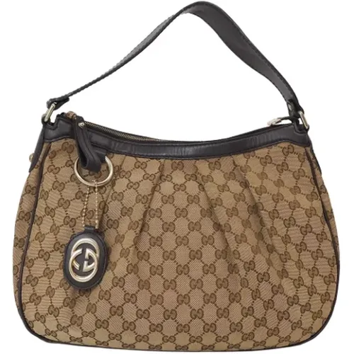 Pre-owned Handbags, female, , Size: ONE SIZE Pre-owned Canvas gucci-bags - Gucci Vintage - Modalova