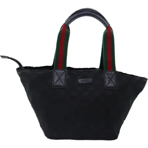 Pre-owned Tote Bags, female, , Size: ONE SIZE Pre-owned Canvas totes - Gucci Vintage - Modalova