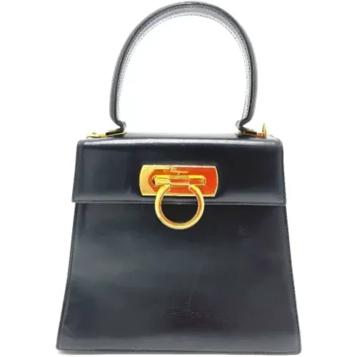 Pre-owned Leather handbags , female, Sizes: ONE SIZE - Salvatore Ferragamo Pre-owned - Modalova