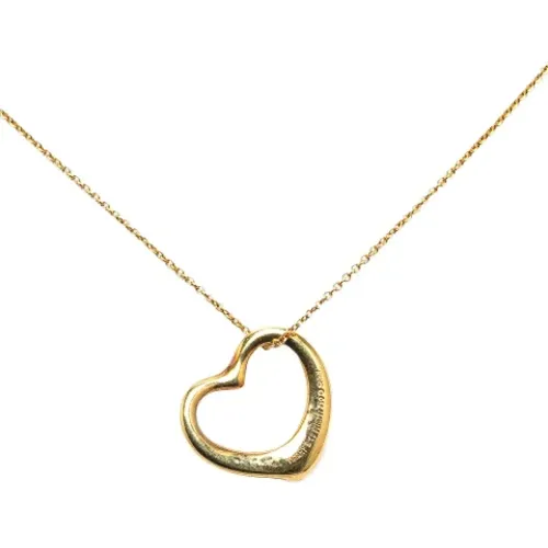 Pre-owned Jewellery, female, , Size: ONE SIZE Pre-owned Gold necklaces - Tiffany & Co. Pre-owned - Modalova