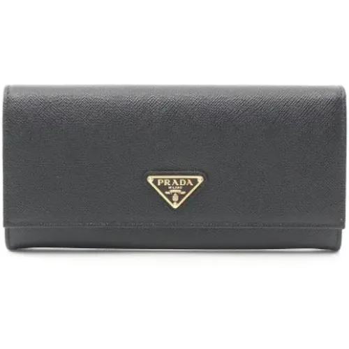 Pre-owned Leather wallets , female, Sizes: ONE SIZE - Prada Vintage - Modalova