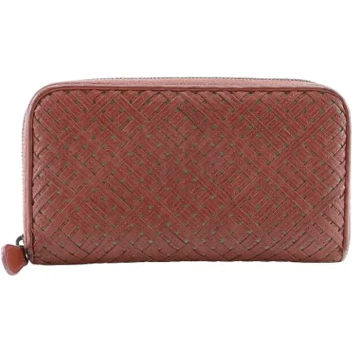 Pre-owned Wallets, female, , Size: ONE SIZE Pre-owned Leather wallets - Bottega Veneta Vintage - Modalova