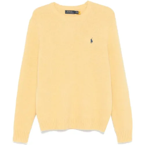 Gelbe Pullover , Herren, Größe: L - Ralph Lauren - Modalova