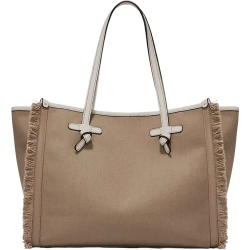 Corda Fabric Shopping Bag , female, Sizes: ONE SIZE - Gianni Chiarini - Modalova