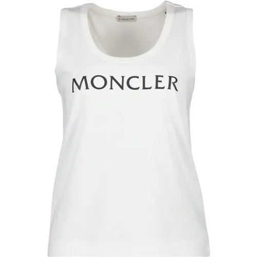 Logo Tanktop , Damen, Größe: XS - Moncler - Modalova
