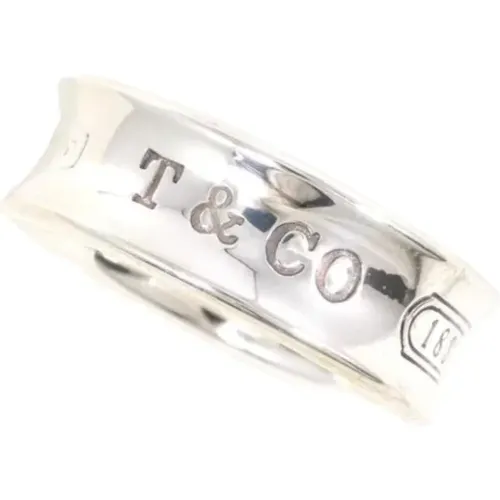 Pre-owned Jewellery, female, , Size: ONE SIZE Pre-owned Silver rings - Tiffany & Co. Pre-owned - Modalova