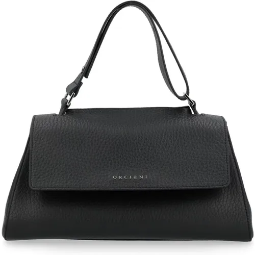 Weiche Schwarze Leder Tasche , Damen, Größe: ONE Size - Orciani - Modalova