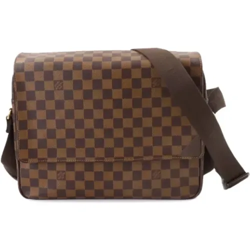 Pre-owned Cross Body Bags, male, , Size: ONE SIZE Pre-owned Canvas shoulder-bags - Louis Vuitton Vintage - Modalova