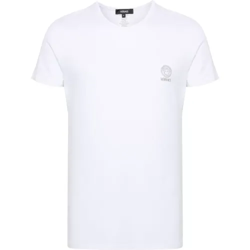 T-shirts and Polos with Medusa Head Motif , male, Sizes: L, XL, 2XL, 3XL - Versace - Modalova