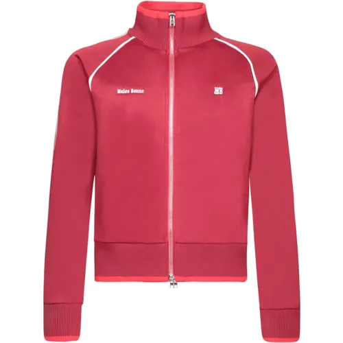 Zip Jacket, Sporty-Chic Style , male, Sizes: S, L, M - Wales Bonner - Modalova