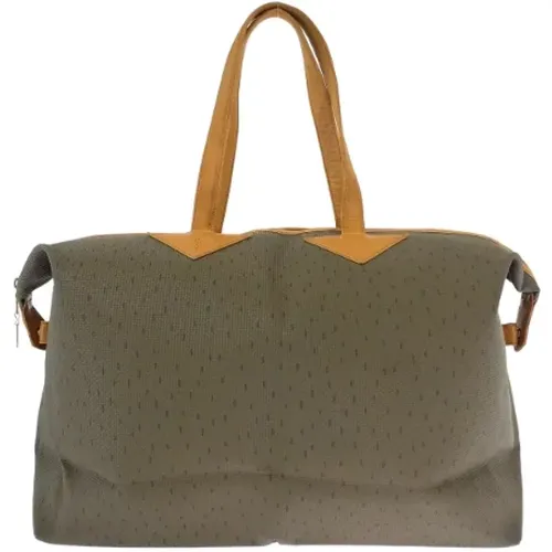 Pre-owned Weekend Bags, unisex, , Size: ONE SIZE Pre-owned Canvas handbags - Yves Saint Laurent Vintage - Modalova