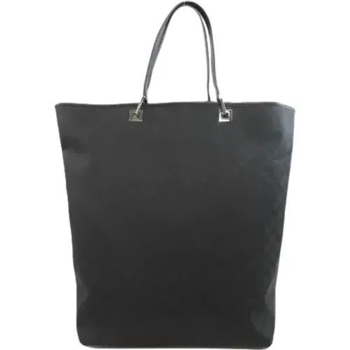 Pre-owned Tote Bags, female, , Size: ONE SIZE Pre-owned Canvas gucci-bags - Gucci Vintage - Modalova