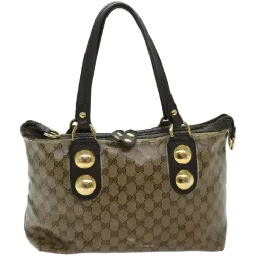 Pre-owned Canvas gucci-bags , female, Sizes: ONE SIZE - Gucci Vintage - Modalova