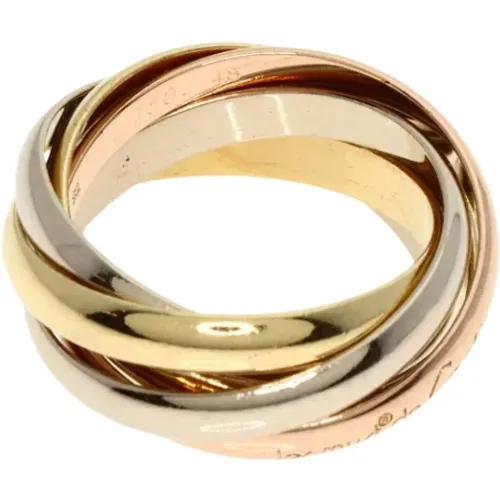 Pre-owned Jewellery, female, , Size: ONE SIZE Pre-owned Gold rings - Cartier Vintage - Modalova