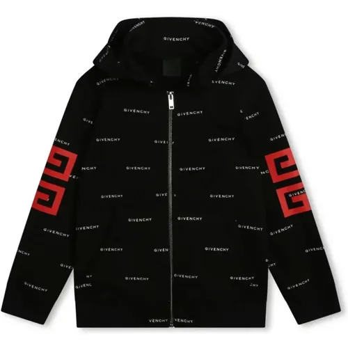 Schwarzer Pullover mit Logo-Print,Sweatshirts - Givenchy - Modalova